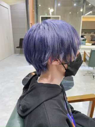ショート カラー メンズ ヘアアレンジ 𝐑𝐈𝐍𝐊𝐀 🐷🖤のヘアスタイル