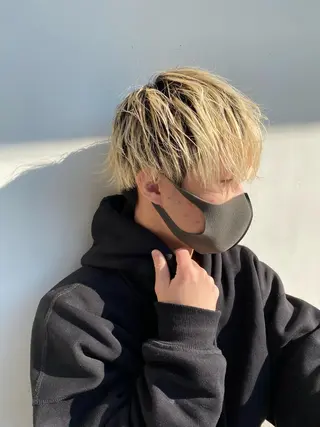 メンズ センターパート /植田のヘアスタイル