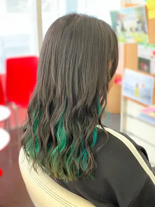 ロング カラー たけい ゆうきのヘアスタイル