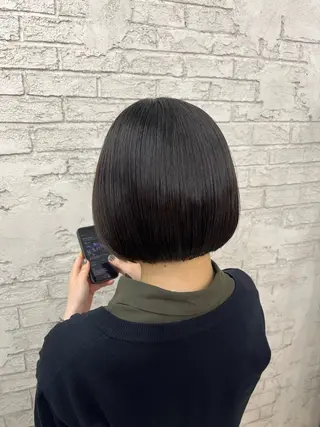 ミディアム 17日ボブショート RINA🩰‎🤍のヘアスタイル