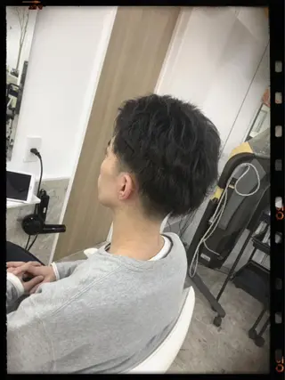 ショート パーマ 相武台ショート特化 💐川崎希💐のヘアスタイル