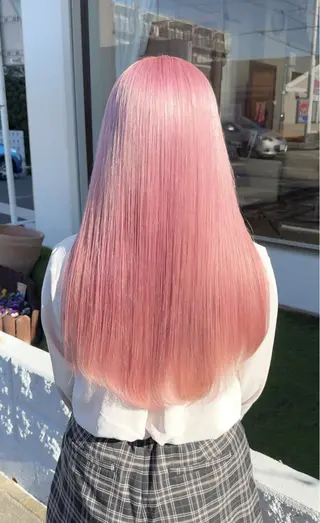 ロング カラー RIPPLE所属・たかはし るなのヘアスタイル