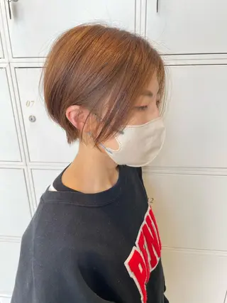 ショート カラー 鶴岡で縮毛矯正なら お任せ！ハヤシナオミのヘアスタイル