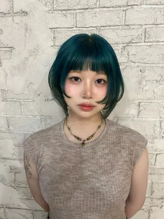 カラー 🍀ブリーチモデル 募集あこ🎶🎀のヘアスタイル