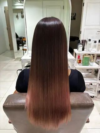 カラー 髪質改善/まつパ👀 himari🌻のヘアスタイル