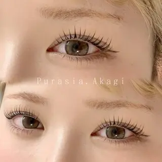 マツエク・マツパ Purasia. アカギのマツエク・マツパデザイン