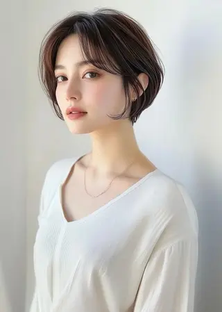 ショート 🫧似合わせショート ゴヤ🫧のヘアスタイル