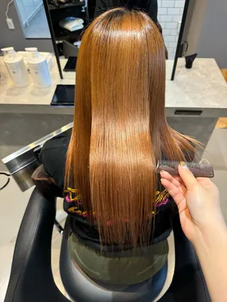 ロング 髪質改善×艶カラー Haruのヘアスタイル