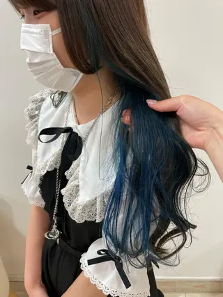 ロング カラー 暖色レイヤー 🥀REIRIのヘアスタイル