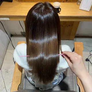 ミディアム misaki アシスタント🎀のヘアスタイル
