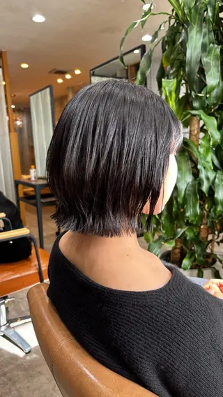 ミディアム ﾔﾏｼﾀ ﾘﾘのヘアスタイル