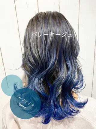 セミロング カラー パーマ ヘアアレンジ RecheRche【池袋】所属・👑指名率No.1 👑坂口飛翔のヘアスタイル