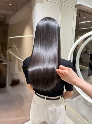 ロング パーマ ⭐️圧倒的透明感 カラー⭐️/sayuのヘアスタイル