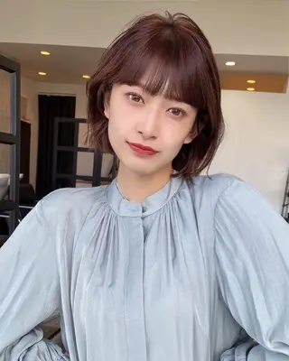 ショート カラー 似合わせ/小顔/ 韓国✨KAITOのヘアスタイル