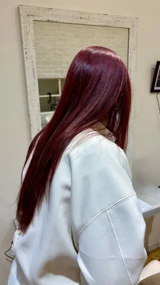 ロング カラー C-LOOP UNITED ATELIER所属・阿南 結実のヘアスタイル