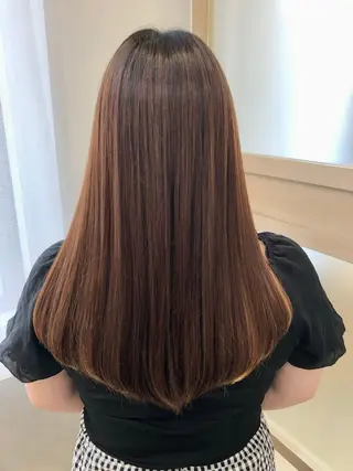 ロング カラー 天野 涼のヘアスタイル