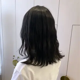 ミディアム カラー 暖色/オリーブカラー /中村未来🍒🫒のヘアスタイル