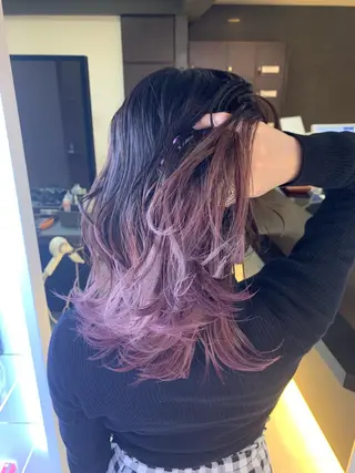 ミディアム カラー ✂️大門 巧✂️ LAFF難波店のヘアスタイル