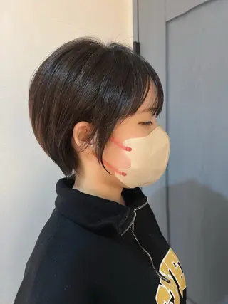 ショート Mirror'所属・ショート/韓国ヘア 押本恵一のヘアスタイル