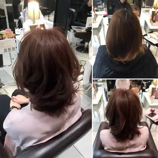 ミディアム カラー 【髪質改善】益田 直幸のヘアスタイル