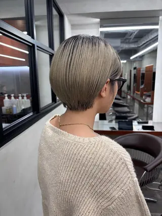 ショート 似合わせカット/ ハイトーン/aoiのヘアスタイル