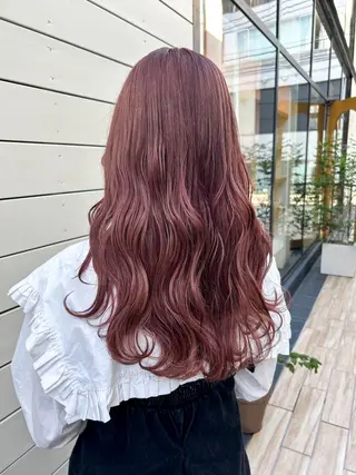 ロング カラー ヘアアレンジ yuka .のヘアスタイル