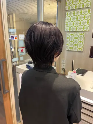 ショート カラー スタジオノル パーマ🌀あやなのヘアスタイル