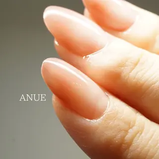 ネイル 𝐴𝑁𝑈𝐸 深爪育成専門サロンのネイルデザイン