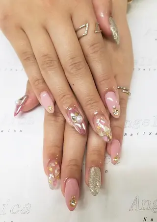 ネイル Angelica ネイリストのネイルデザイン
