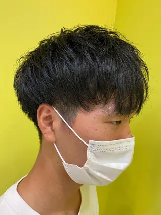 メンズ 【阪急六甲 サロン ド ロイ】所属・メンズ特化 岸本 阪急六甲サロンドロイのヘアスタイル