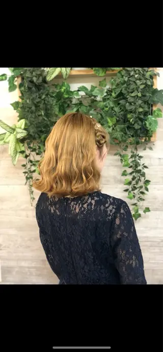 ヘアアレンジ AYA/ヘアセット/ メンズ/コーンロウのヘアスタイル