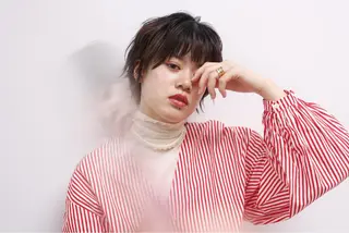 ミディアム 鈴木 美紅のヘアスタイル