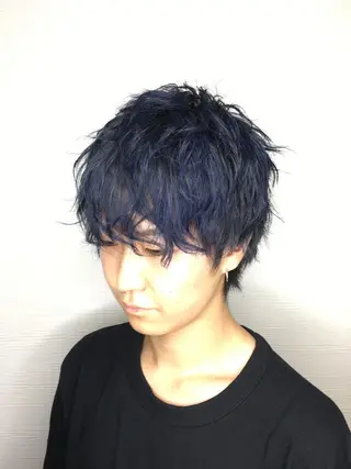 ショート カラー ヘアアレンジ メンズ 🧶ブリーチカラー TERU🧶のヘアスタイル