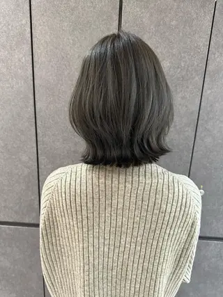 ミディアム Londideal 高橋ヒロシのヘアスタイル