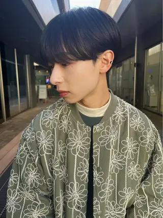 ショート メンズ メンズ🍃ナチュラル 韓国風ヘアRENのヘアスタイル