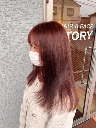 ロング カラー STORY／ MAOのヘアスタイル