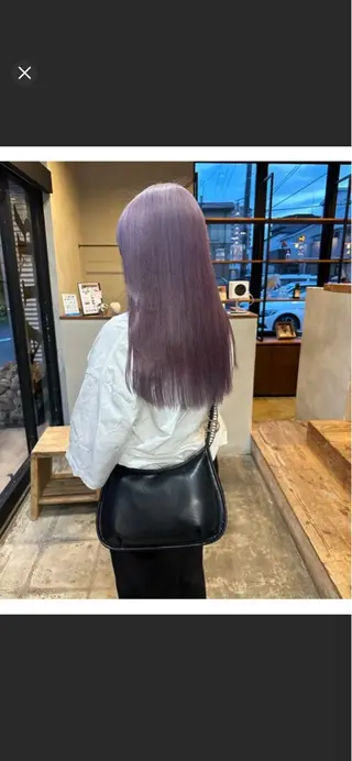 カラー 透明感/ハイトーン /デザインカラー大輝のヘアスタイル