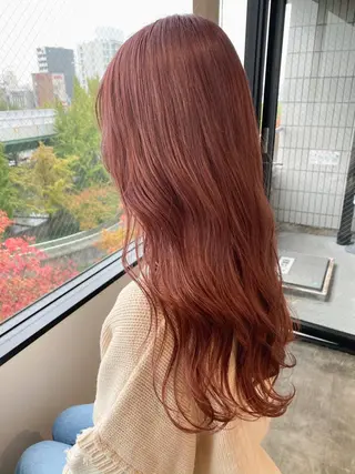 ロング カラー 🌼透明感艶カラー オリーブ🌼河村咲のヘアスタイル