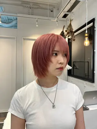ショート loka所属・山本 晶大のヘアスタイル