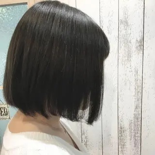 ショート カラー パーマ 金崎 新吾のヘアスタイル