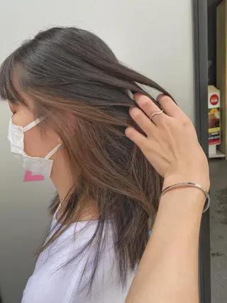 カラー hina☺︎ 髪質改善/ストレートのヘアスタイル