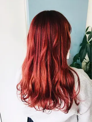 ロング カラー 船津武俊 フナツタケトシのヘアスタイル