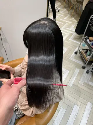 ロング カラー 新宿/髪質改善/ボブ 韓国レイヤー大重聖斗のヘアスタイル