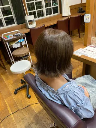 ショート カラー topstylist 遠山康兵のヘアスタイル