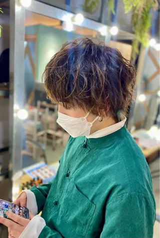 ショート メンズ 伊藤 裕也のヘアスタイル