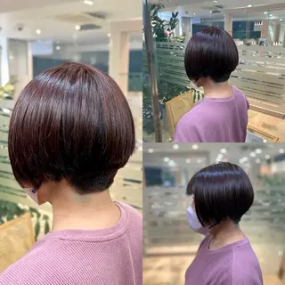 ショート Ash瀬谷 長嶋零のヘアスタイル