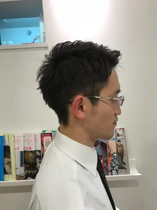 メンズ ri saのヘアスタイル