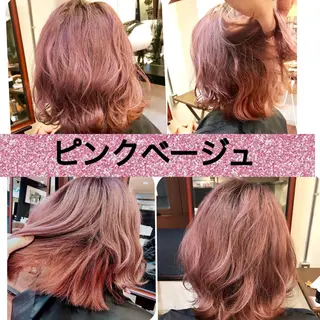 ミディアム ere hair salonのヘアスタイル