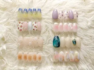 ネイル She by M【シーバイエム】パラジェル/ニュアンスネイル所属・She by M. Ryoukaのネイルデザイン