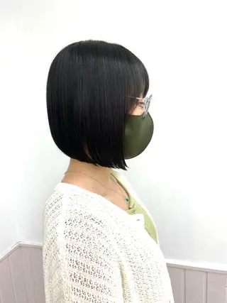 ショート カラー パーマ ヘアアレンジ メンズ キッズ ネイル マツエク・マツパ 横浜Bob美容師🤎 ERINAのヘアスタイル